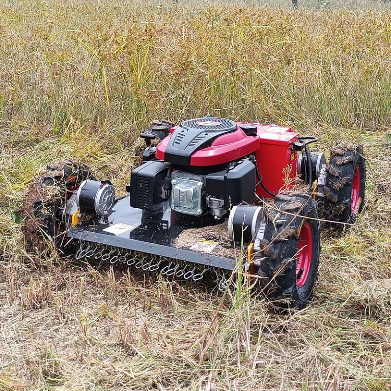 Low Price Wireless Radio Control Mowing Robot China Factory