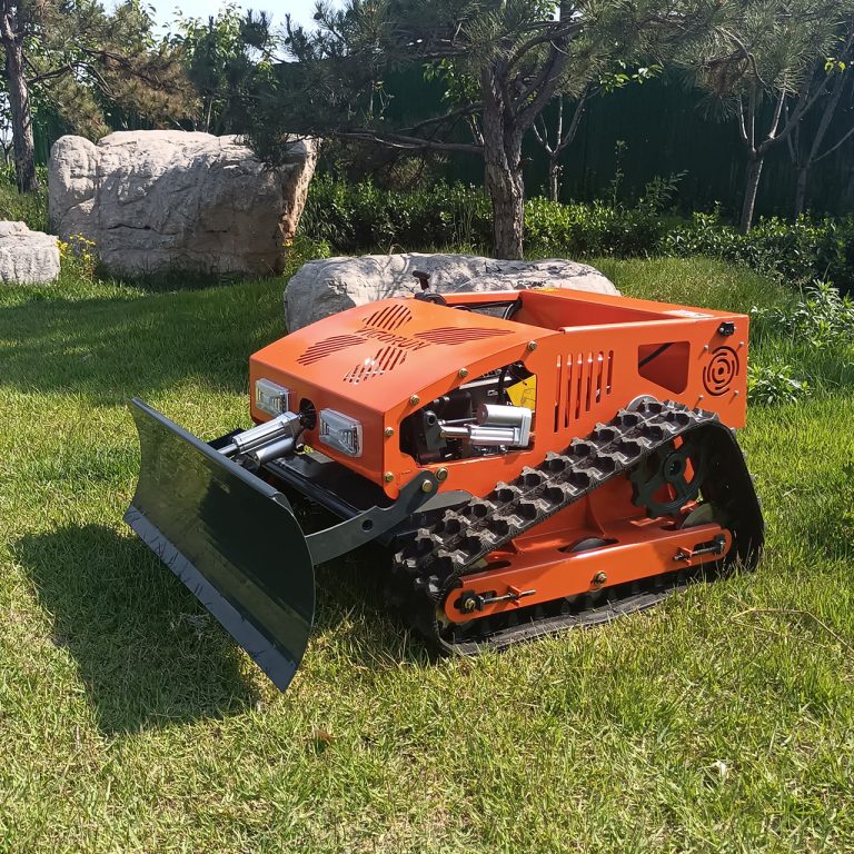 gasoline 20 inch cutting blade 500mm cutting width remote control robot radio-controlled lawn mower