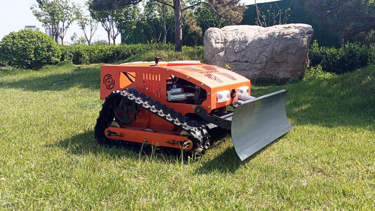 China made slope mower remote control low price for sale, Chinese best robotic brush mower