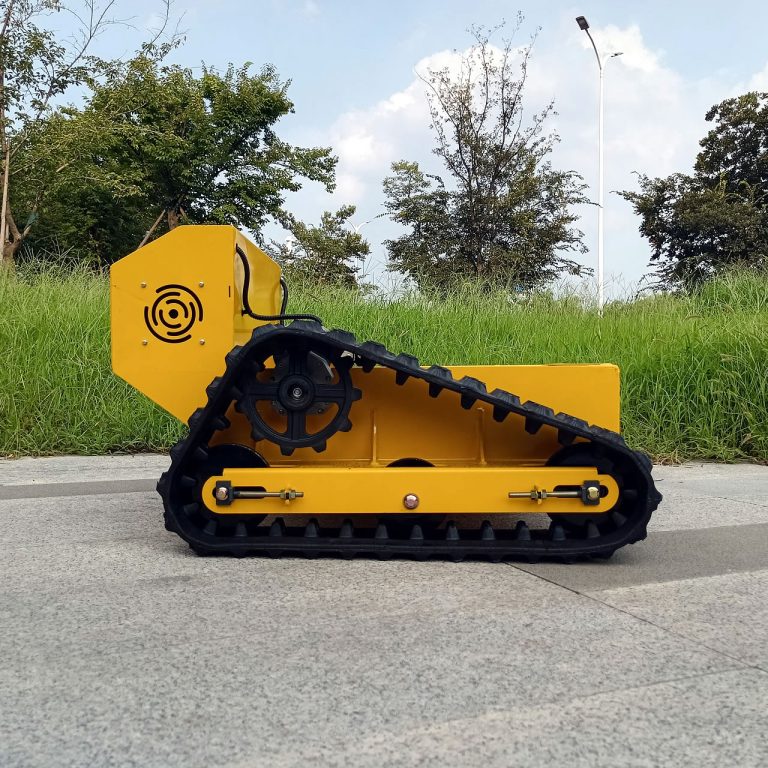 factory direct sales customization DIY remote controlled rubber tracked chassis undercarriage China