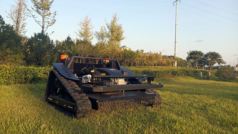 EPA gasoline powered engine time-saving and labor-saving cordless robotic lawn mower for hills