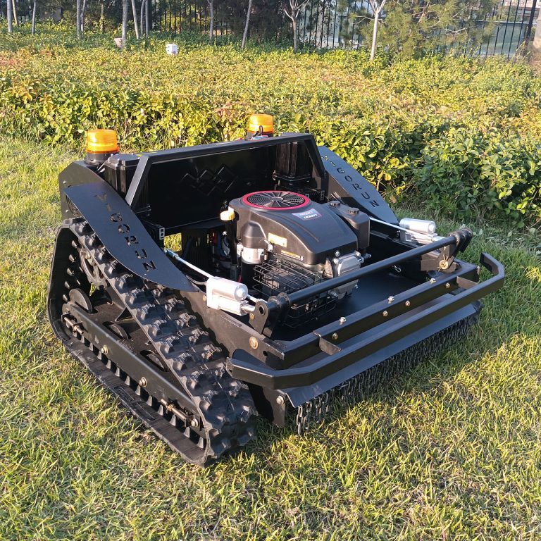 gasoline engine customization color working degree 60° remotely controlled brush mower