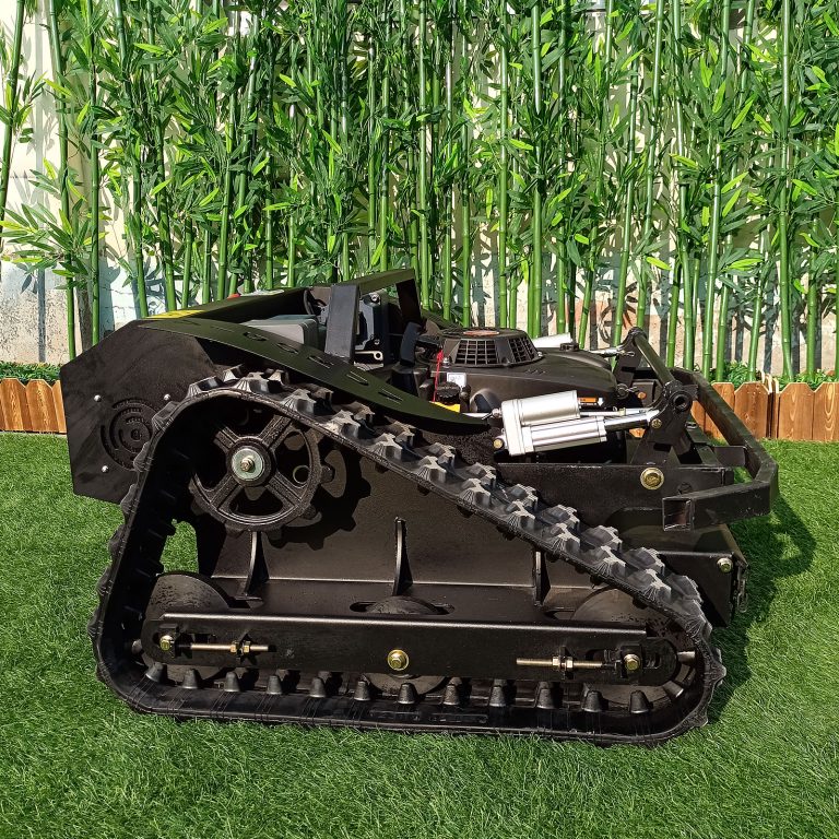 hybrid self-charging battery powered battery operated remote operated brush mower