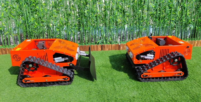best quality wireless steep slope lawn mower made in China