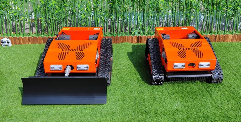 China remote control lawn mower low price for sale, Chinese best wireless remote control lawn mower