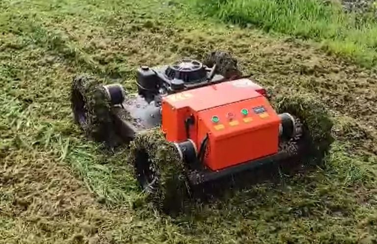 gasoline engine low power consumption cutting height 1-18 cm adjustable cordless mowing robot