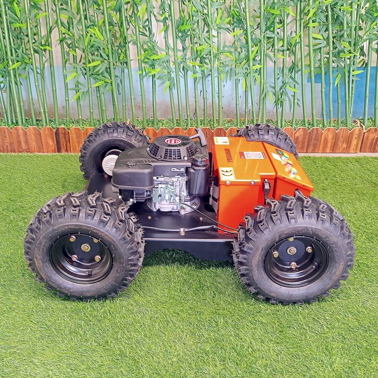 hybrid self-powered dynamo walking speed 0~6Km/h remotely controlled weed cutter